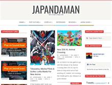 Tablet Screenshot of japandaman.com